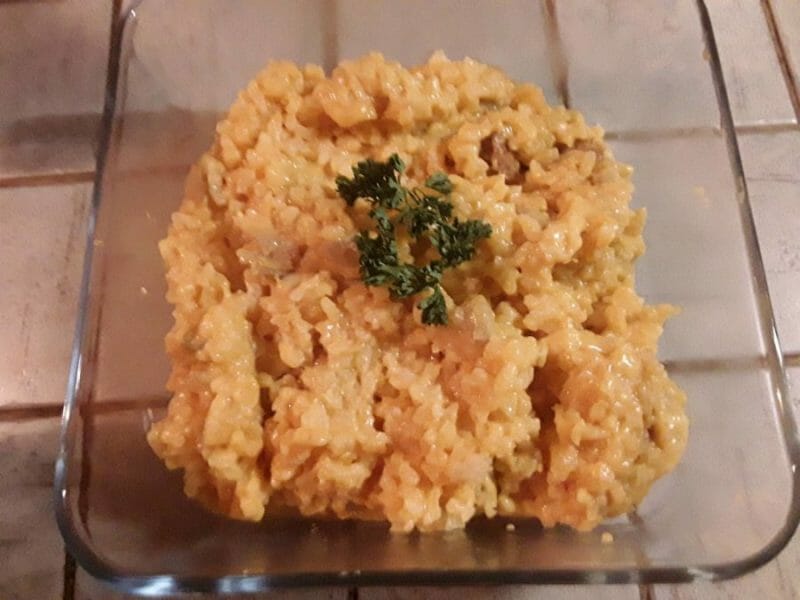 Cliquez pour zoomer ! Risotto au chorizo Thermomix par Gigy