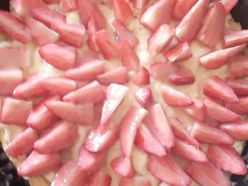 Cliquez pour zoomer ! Tarte aux fraises Thermomix par aure13010