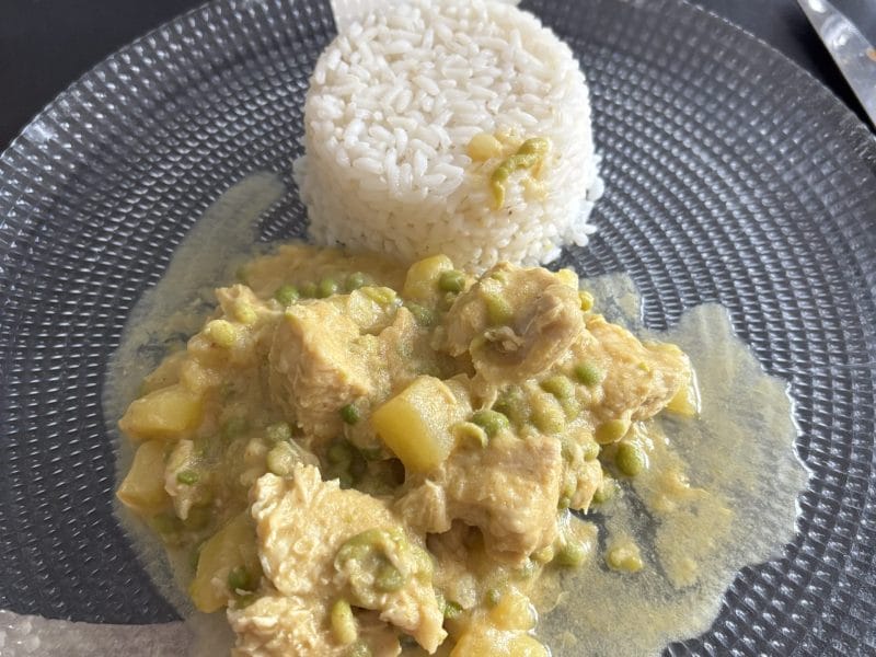 Cliquez pour zoomer ! Poulet Thaï au curry Thermomix par lhmp