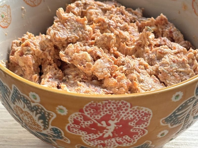 Cliquez pour zoomer ! Tartinade feta et tomates séchées Thermomix par lhmp