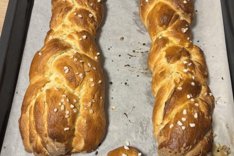 Cliquez pour zoomer ! Brioche tressée à la mie filante Thermomix par lhmp
