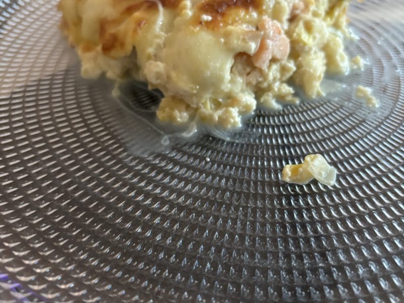 Cliquez pour zoomer ! Flan poireaux, saumon fumé et mozzarella Thermomix par lhmp