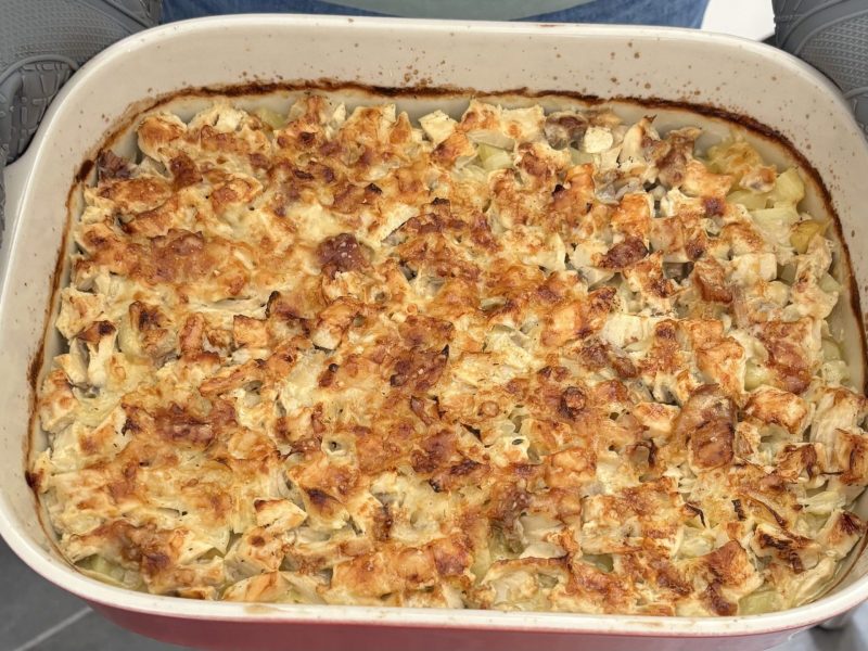 Cliquez pour zoomer ! Gratin de poulet rôti et pommes de terre Thermomix par lhmp