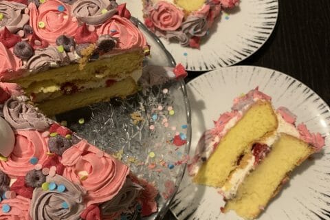 Cliquez pour zoomer ! Shortcake aux fraises Thermomix par Amandinosaure