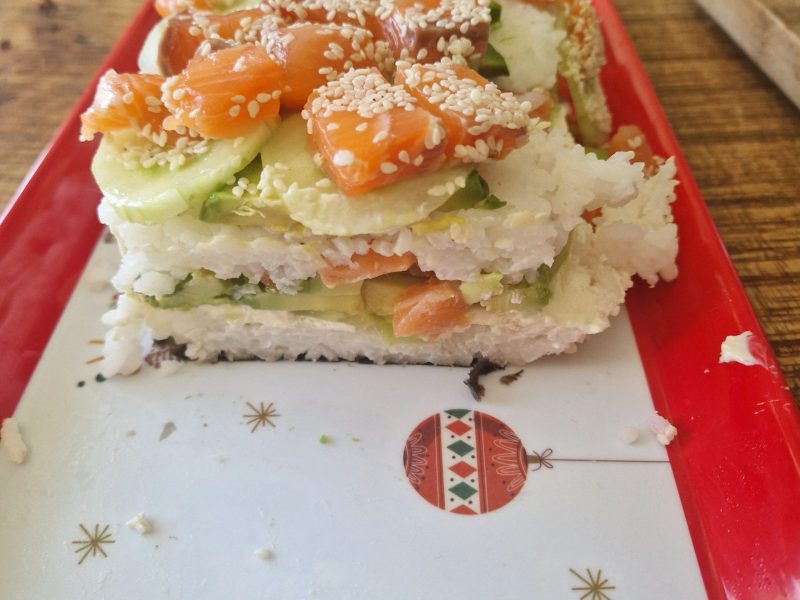 Cliquez pour zoomer ! Sushi cake Thermomix par nanaju