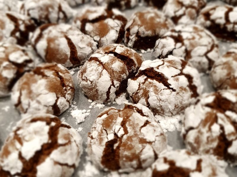 Cliquez pour zoomer ! Craquelés au chocolat Thermomix par Marie63