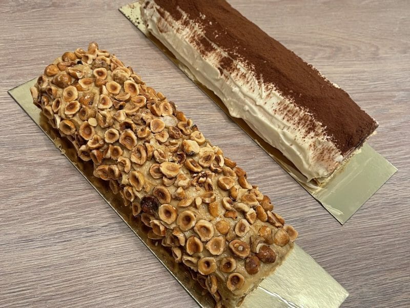 Cliquez pour zoomer ! Bûche Tiramisu Thermomix par elodie-17190