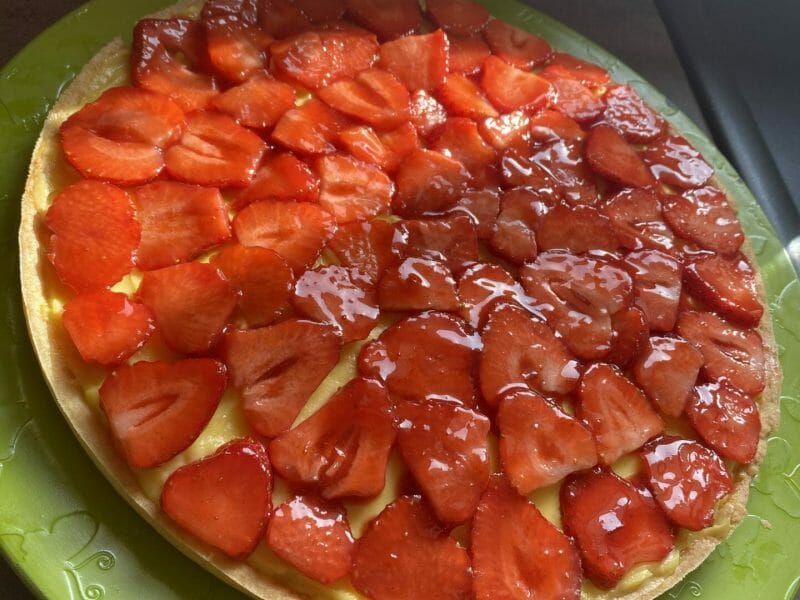 Cliquez pour zoomer ! Tarte aux fraises Thermomix par morgane_359