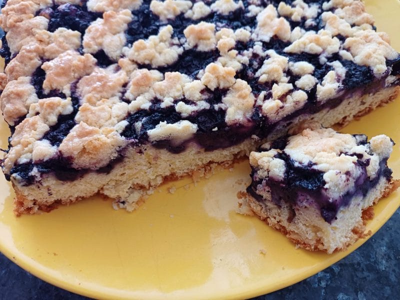 Cliquez pour zoomer ! Tarte aux groseilles façon crumble Thermomix par mm65320