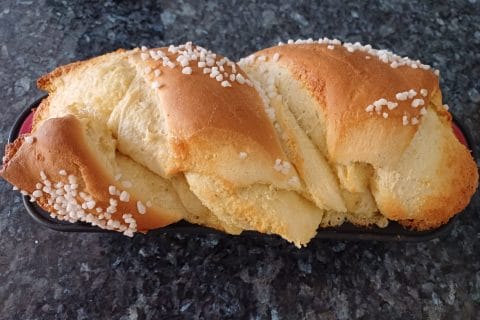 Cliquez pour zoomer ! Brioche à la crème d’amande Thermomix par mm65320