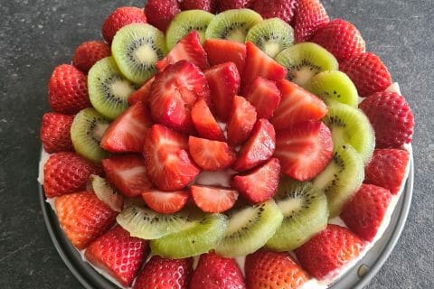 Cliquez pour zoomer ! Tarte aux fraises sans cuisson Thermomix par lorene80700