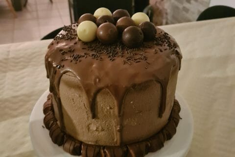 Cliquez pour zoomer ! Layer cake Kinder Bueno Thermomix par lorene80700