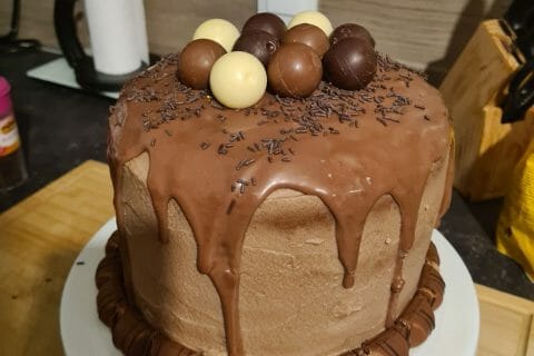 Cliquez pour zoomer ! Layer cake Kinder Bueno Thermomix par lorene80700