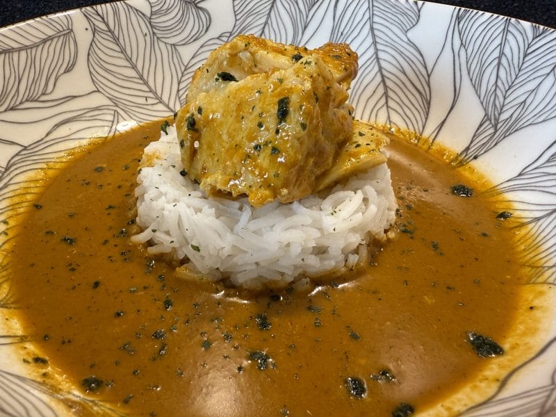 Cliquez pour zoomer ! Curry de poisson au lait de coco Thermomix par lora7823