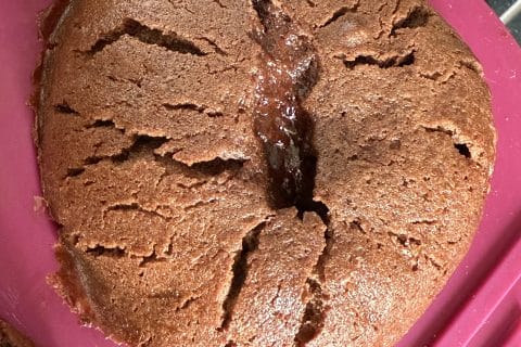 Cliquez pour zoomer ! Moelleux au chocolat cœur fondant Thermomix par lora7823