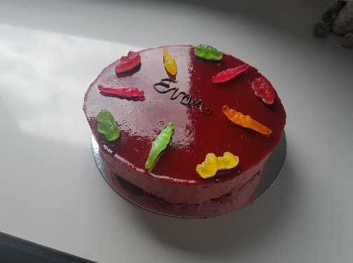Cliquez pour zoomer ! Bavarois aux framboises Thermomix par Nath90350