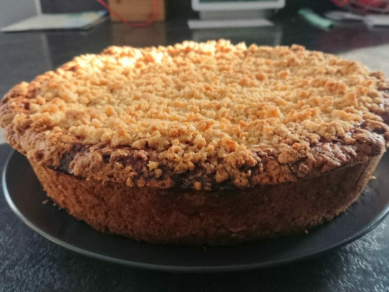 Cliquez pour zoomer ! Tarte aux pommes façon crumble Thermomix par jess-03