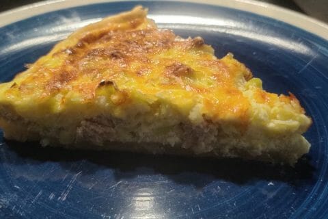 Cliquez pour zoomer ! Quiche Poireaux et Saumon Thermomix par jess-03