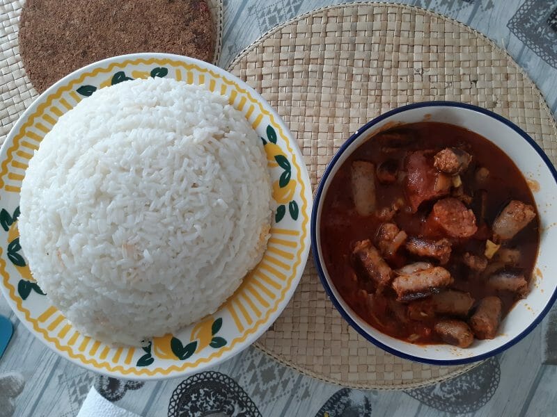 Cliquez pour zoomer ! Rougail saucisse Thermomix par alec20