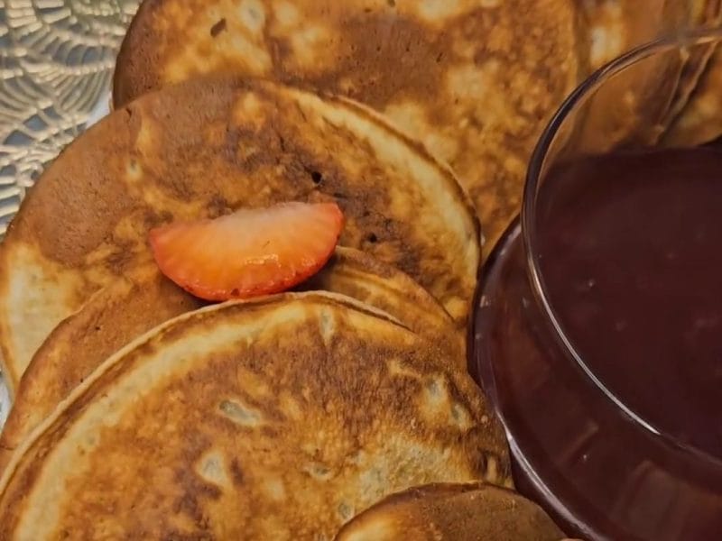 Cliquez pour zoomer ! Pancakes à la banane Thermomix par Tifa_cooking