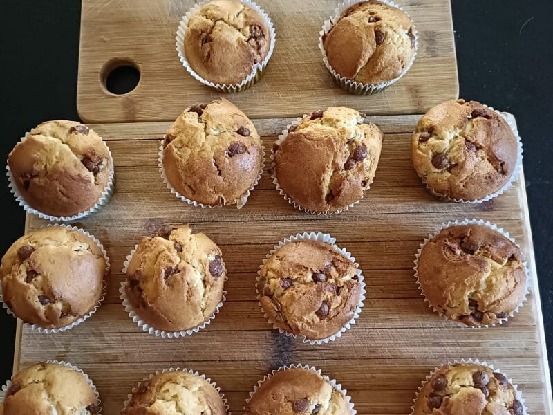 Cliquez pour zoomer ! Cake banane et pépites de chocolat Thermomix par MoJess