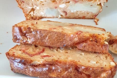 Cliquez pour zoomer ! Cake aux artichauts et tomates confites Thermomix par Elo