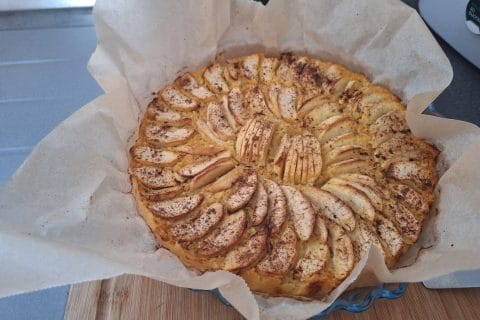 Cliquez pour zoomer ! Tarte aux pommes sans pâte Thermomix par Elo