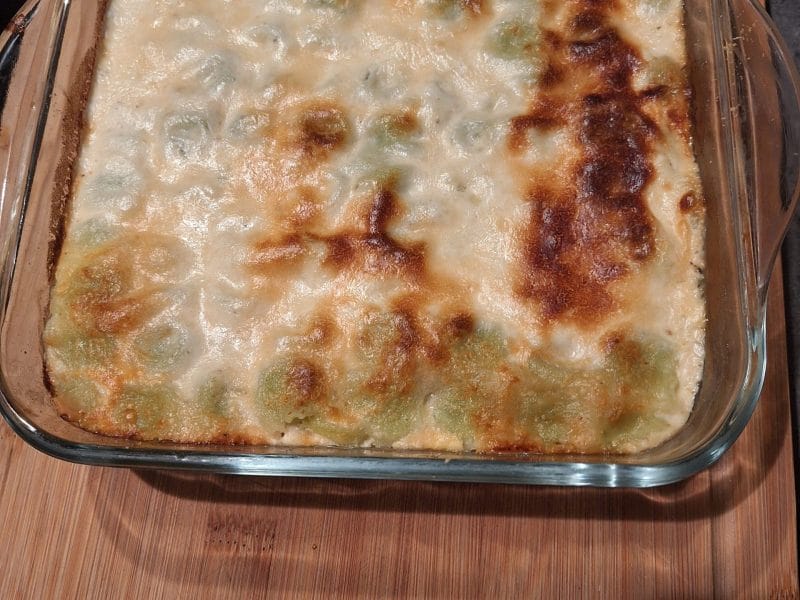 Cliquez pour zoomer ! Gratin de ravioles aux courgettes Thermomix par Elo