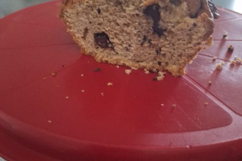 Cliquez pour zoomer ! Cake banane et pépites de chocolat Thermomix par Elo