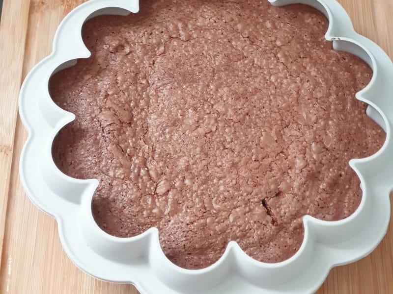 Cliquez pour zoomer ! Gâteau chocolat noix de coco Thermomix par Elo