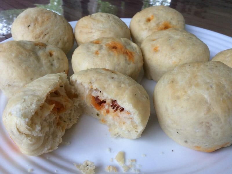 Cliquez pour zoomer ! Mini buns au chorizo Thermomix par CathyB33