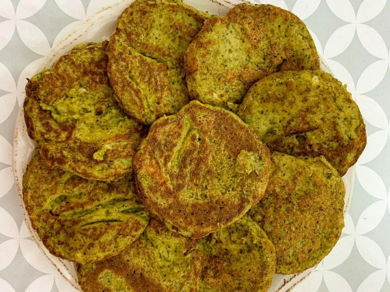 Cliquez pour zoomer ! Galettes de brocolis Thermomix par florine_60