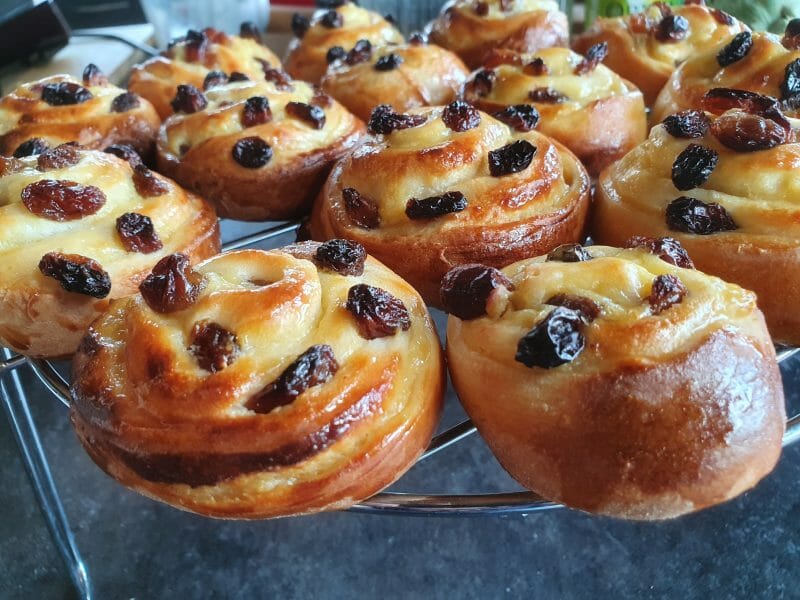 Cliquez pour zoomer ! Pains aux raisins Thermomix par chris0508