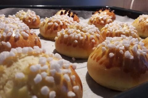 Cliquez pour zoomer ! Brioche tressée à la mie filante au Thermomix