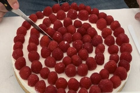Cliquez pour zoomer ! Tarte aux fraises sans cuisson Thermomix par Ptite.crevette