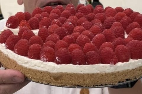 Cliquez pour zoomer ! Tarte aux fraises sans cuisson Thermomix par Ptite.crevette