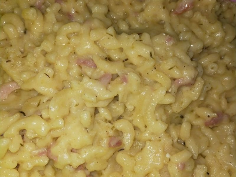 Cliquez pour zoomer ! Risotto de coquillettes Thermomix par aurorejulien