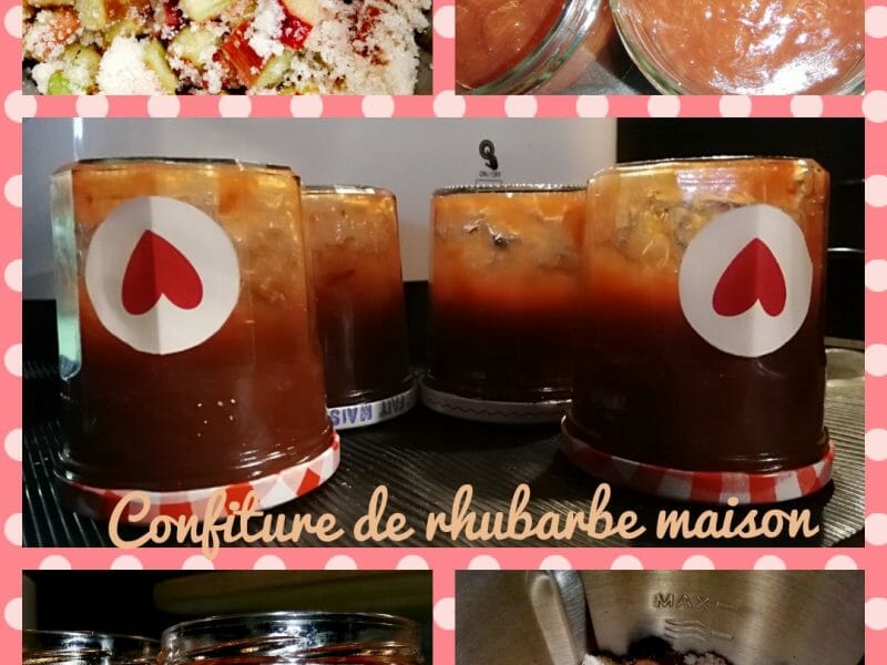 Confiture de rhubarbe au Thermomix Cookomix