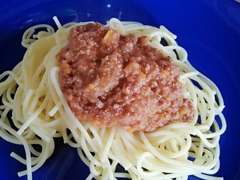 Cliquez pour zoomer ! Spaghettis bolognaise Thermomix par Caro35400