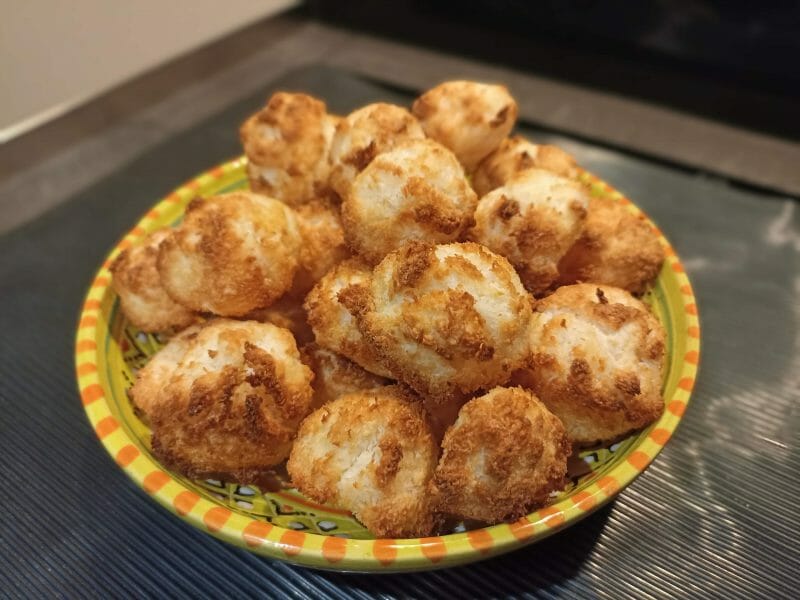 Cliquez pour zoomer ! Rocher coco – Congolais Thermomix par Caro35400