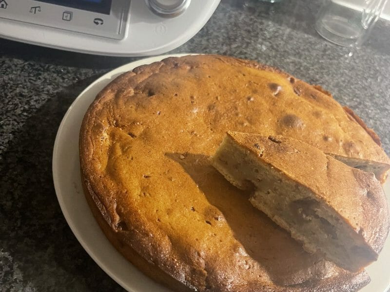 Cliquez pour zoomer ! Cake banane et pépites de chocolat Thermomix par rachel1402