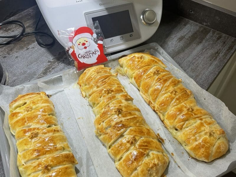 Cliquez pour zoomer ! Feuilleté saumon et poireaux Thermomix par rachel1402