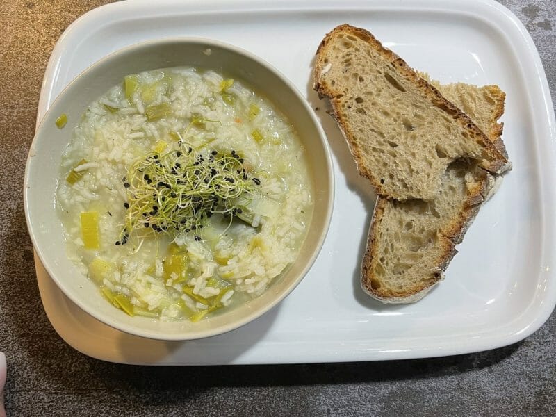 Cliquez pour zoomer ! Soupe de poireaux à la ciboulette Thermomix par rachel1402