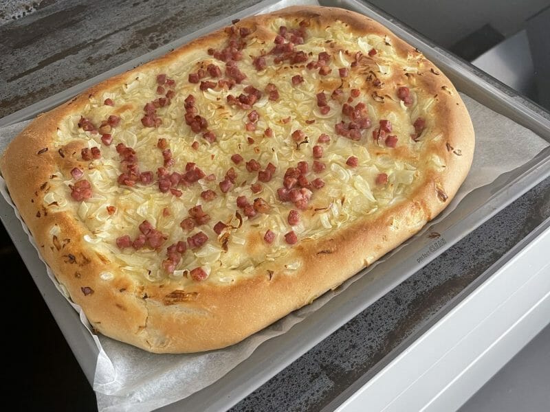 Cliquez pour zoomer ! Focaccia aux oignons Thermomix par rachel1402
