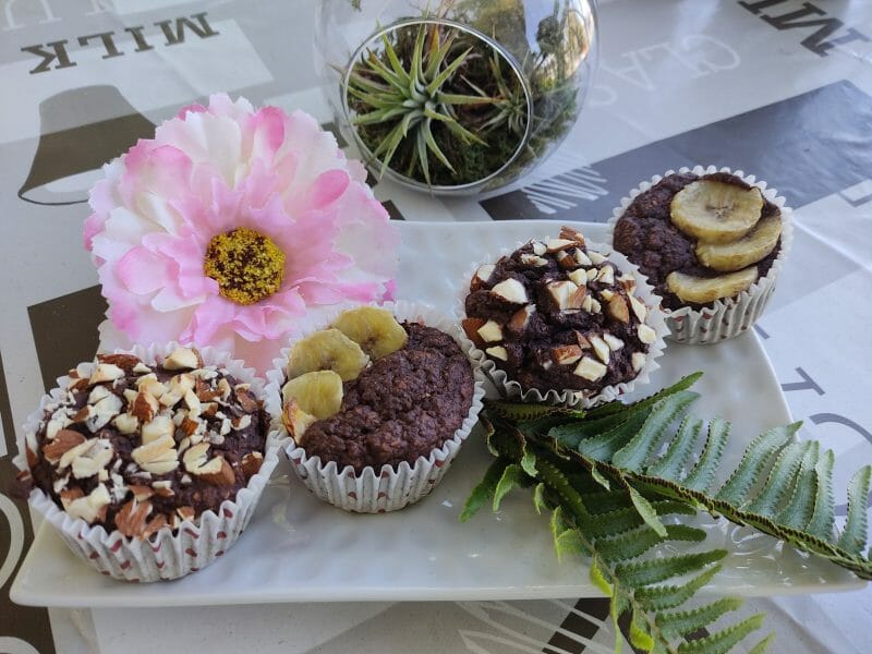 Cliquez pour zoomer ! Gâteau de flocons d’avoine à la banane Thermomix par sophie2107