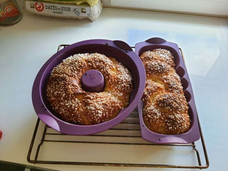 Cliquez pour zoomer ! Brioche tressée à la mie filante Thermomix par julie_864