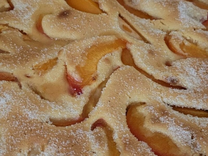 Cliquez pour zoomer ! Far aux abricots Thermomix par Emilie