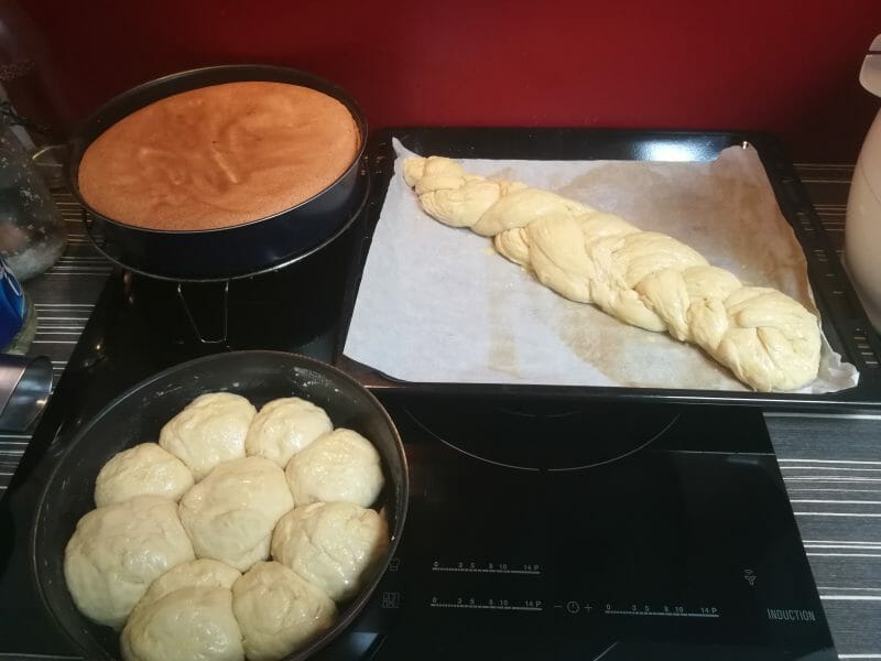 Cliquez pour zoomer ! Brioche tressée à la mie filante Thermomix par Vir19100