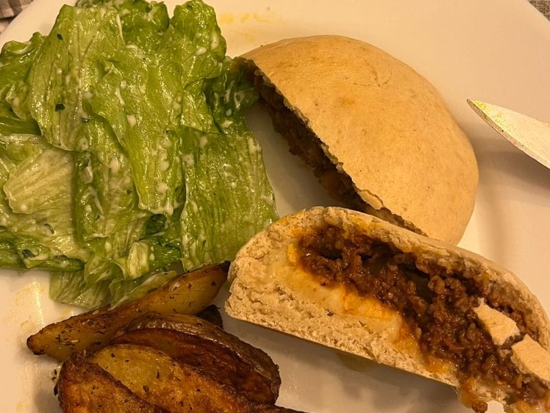 Cliquez pour zoomer ! Petits pains farcis au boeuf Thermomix par Vir19100