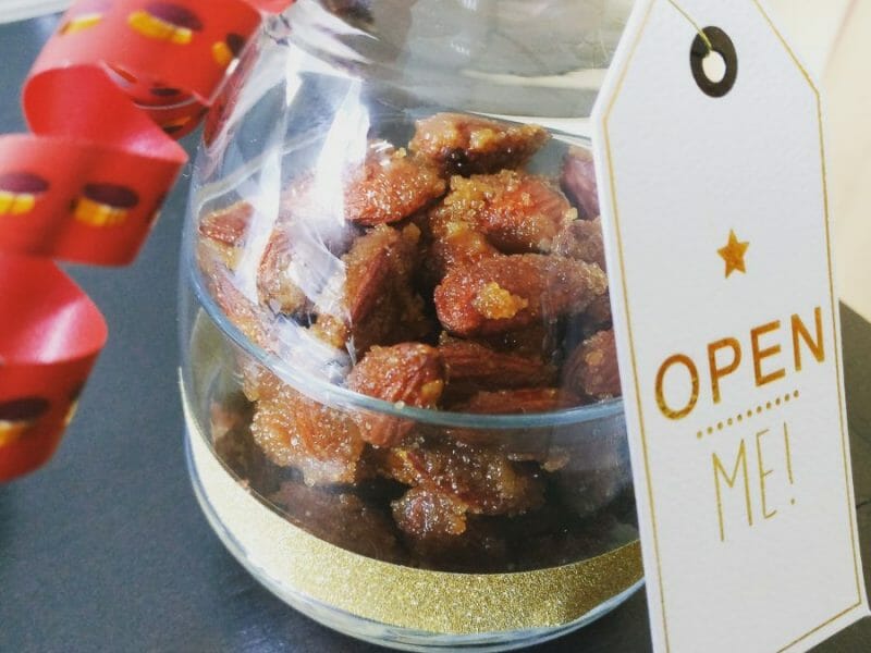 Cliquez pour zoomer ! Amandes grillées à la cannelle et au miel Thermomix par feemorgane95